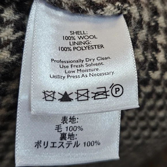 Eddie Bauer sz 10 wool blazer jacket - Picture 4 of 9